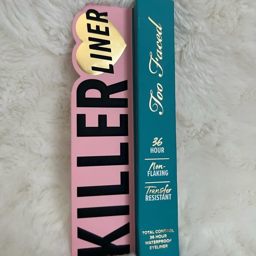 New Too Faced Killer Liner 36-Hour Waterproof Gel Eyeliner Killer Turquoise